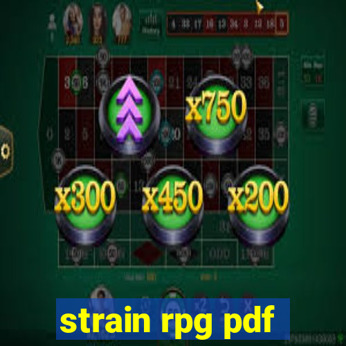 strain rpg pdf